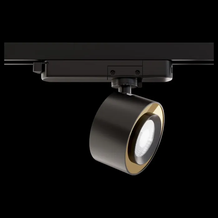 Светильник на штанге Maytoni Track lamps TR023-1-12B4K Цвет арматуры черный Цвет плафонов черный от ImperiumLoft