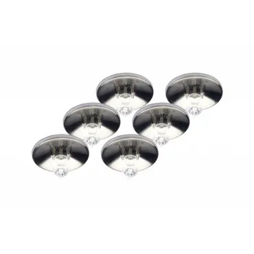 Комплект из 6 встраиваемых светильников Brilliant Lyra G94530/13
