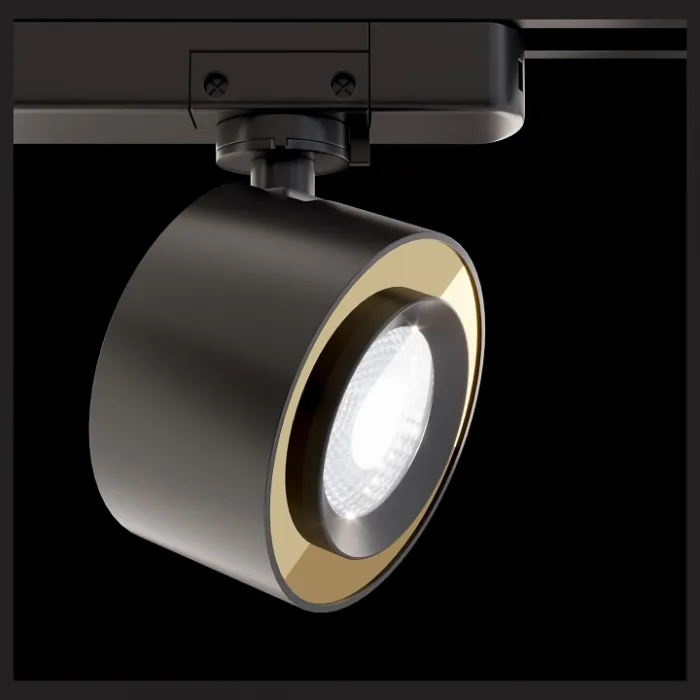 Светильник на штанге Maytoni Track lamps TR023-1-12B4K Цвет арматуры черный Цвет плафонов черный от ImperiumLoft