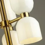 Люстра на штанге Odeon Light Orinoco 4798/6 Цвет плафонов белый Цвет арматуры бронза от ImperiumLoft