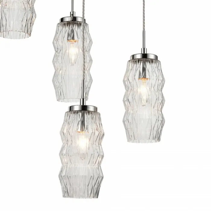 Подвесной светильник Vele Luce Lily VL5583P16 Цвет арматуры Серый Цвет плафонов Неокрашенный от ImperiumLoft