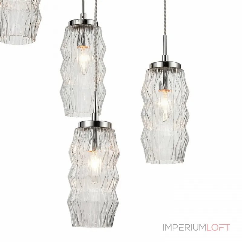 Подвесной светильник Vele Luce Lily VL5583P16 Цвет арматуры Серый Цвет плафонов Неокрашенный от ImperiumLoft Подвесной светильник Vele Luce Lily VL5583P16 Цвет арматуры Серый Цвет плафонов Неокрашенный от ImperiumLoft