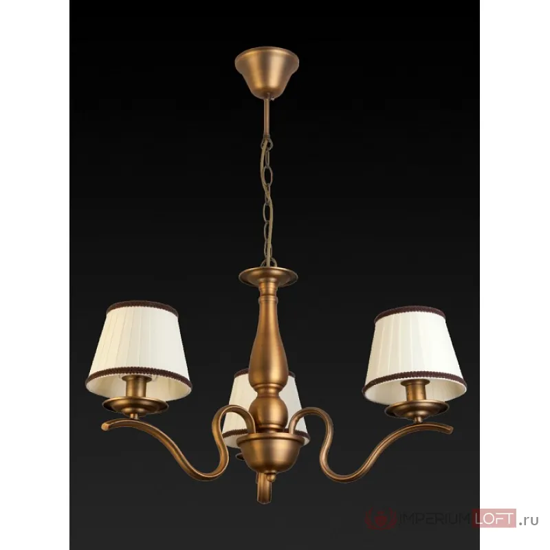 TopLight Opal TL5650D-03BS Цвет арматуры латунь Цвет плафонов белый от ImperiumLoft