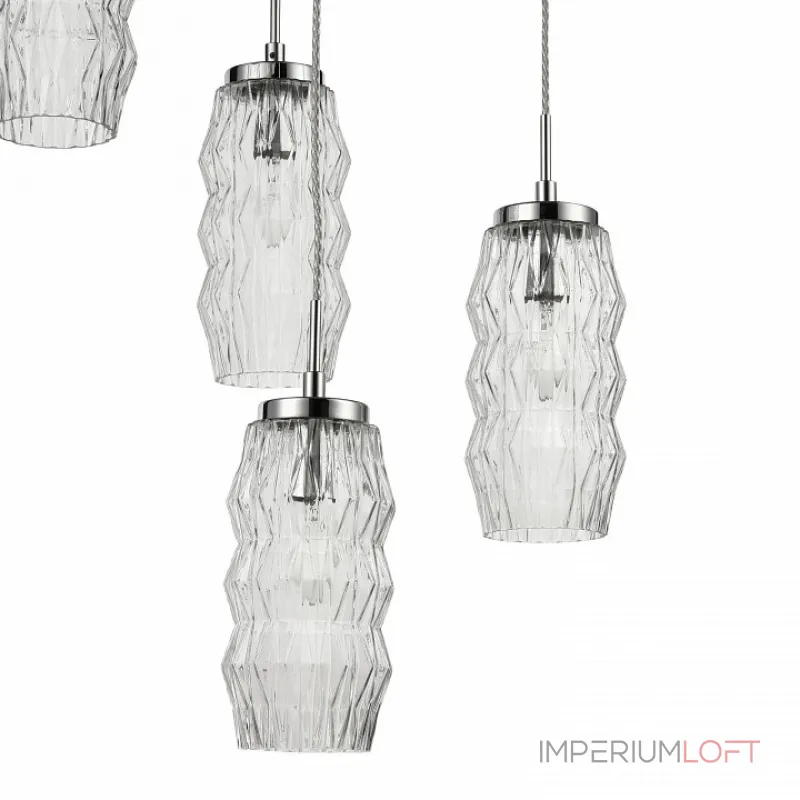 Подвесной светильник Vele Luce Lily VL5583P16 Цвет арматуры Серый Цвет плафонов Неокрашенный от ImperiumLoft Подвесной светильник Vele Luce Lily VL5583P16 Цвет арматуры Серый Цвет плафонов Неокрашенный от ImperiumLoft