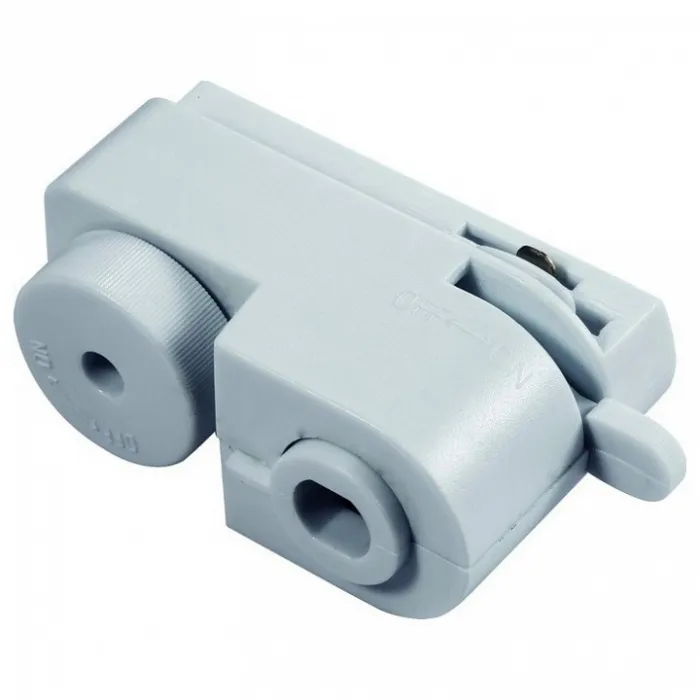Переходник для трека Arte Lamp Track Accessorise A200033 Цвет арматуры белый Цвет плафонов белый от ImperiumLoft