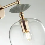 Бра Odeon Light Bizet 4855/1WB Цвет плафонов прозрачный Цвет арматуры золото