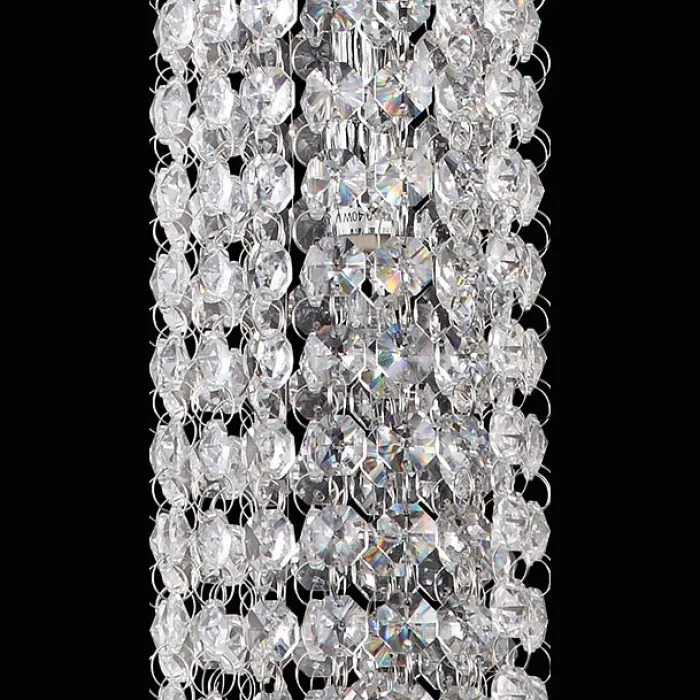 Подвесной светильник Lightstar Cristallo 795324 Цвет арматуры хром Цвет плафонов прозрачный от ImperiumLoft