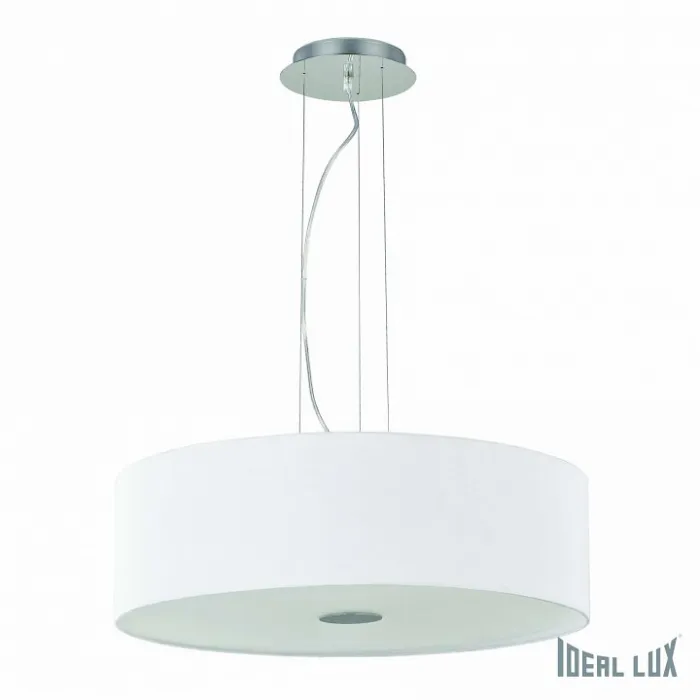 Подвесной светильник Ideal Lux Woody WOODY SP5 BIANCO Цвет арматуры хром от ImperiumLoft
