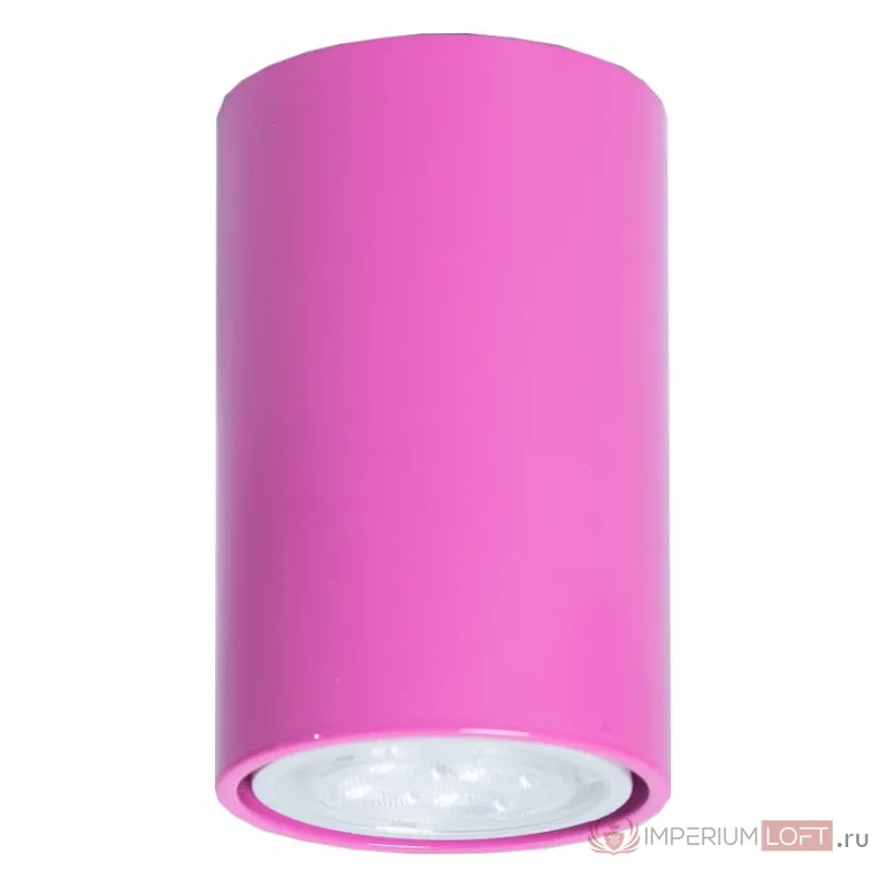 Накладной светильник TopDecor Tubo 6 Tubo6 P1 28 Цвет арматуры розовый от ImperiumLoft