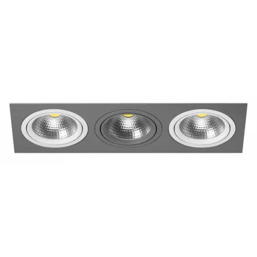 Встраиваемый светильник Lightstar Intero 111 i839060906 Цвет арматуры серый
