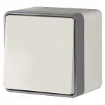 Выключатель одноклавишный влагозащищенный Werkel Gallant (слоновая кость) W5010203 от ImperiumLoft