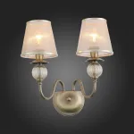 Бра EVOLUCE Grazia SL185.301.02 Цвет арматуры бронза Цвет плафонов коричневый от ImperiumLoft