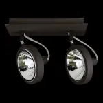 Спот Lightstar Varieta 9 210327 Цвет арматуры черный Цвет плафонов черный от ImperiumLoft