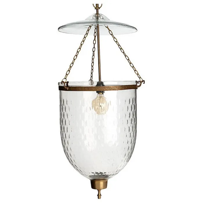 Подвесной светильник DeLight Collection Bexley KG0807P-1 brass Цвет арматуры латунь Цвет плафонов прозрачный от ImperiumLoft