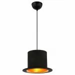 Подвесной светильник Arte Lamp Bijoux A3236SP-1BK Цвет арматуры черный Цвет плафонов черный от ImperiumLoft