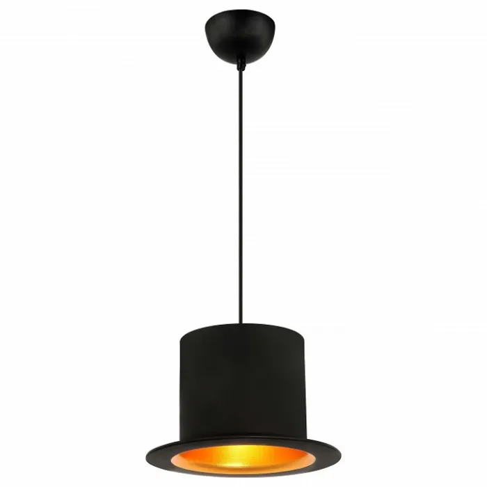 Подвесной светильник Arte Lamp Bijoux A3236SP-1BK Цвет арматуры черный Цвет плафонов черный от ImperiumLoft