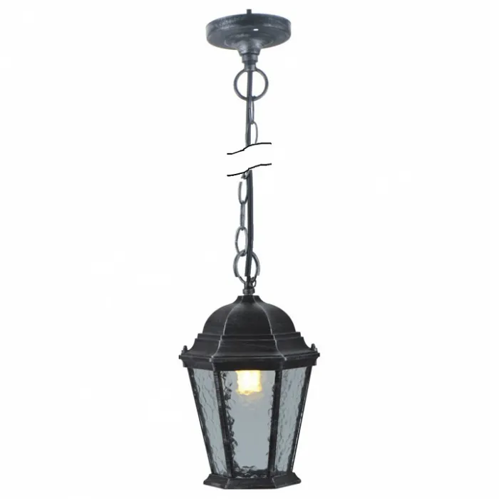 Подвесной светильник Arte Lamp Genova A1205SO-1BS Цвет арматуры серебро Цвет плафонов прозрачный от ImperiumLoft