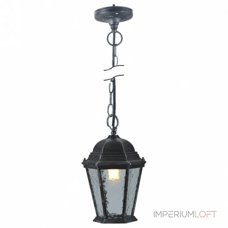 Подвесной светильник Arte Lamp Genova A1205SO-1BS Цвет арматуры серебро Цвет плафонов прозрачный