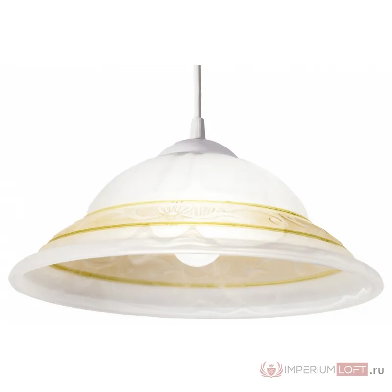 Подвесной светильник Arte Lamp Cucina A3434SP-1WH Цвет арматуры белый Цвет плафонов желтый от ImperiumLoft
