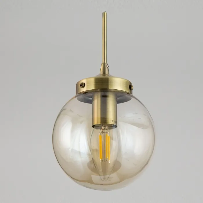 Подвесной светильник Citilux Элвин CL105115 Цвет плафонов кремовый Цвет арматуры черный от ImperiumLoft