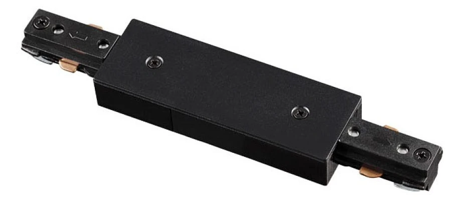 Соединитель линейный для треков Novotech 135005 Цвет арматуры черный