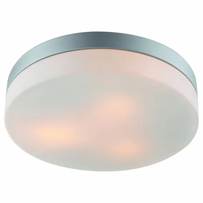 Накладной светильник Arte Lamp Aqua A3211PL-3SI Цвет арматуры серебро Цвет плафонов белый от ImperiumLoft