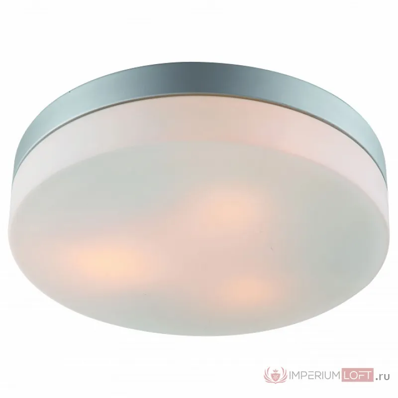 Накладной светильник Arte Lamp Aqua A3211PL-3SI Цвет арматуры серебро Цвет плафонов белый от ImperiumLoft
