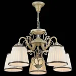 Подвесная люстра Maytoni Vintage ARM420-05-G Цвет арматуры кремовый Цвет плафонов белый от ImperiumLoft