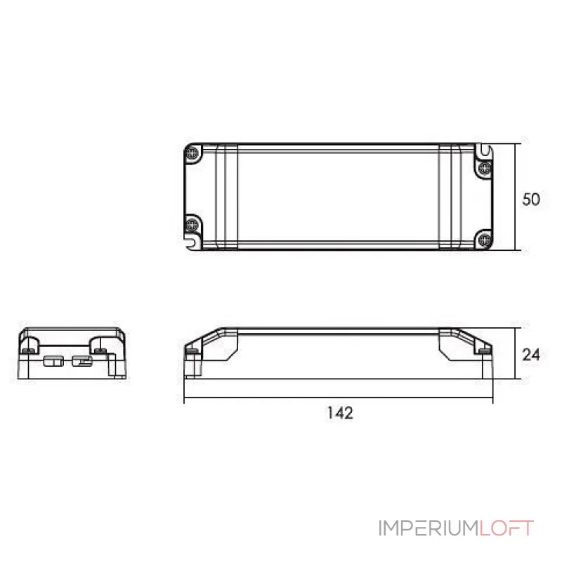 Блок питания Deko-Light 862133 Цвет арматуры черный Блок питания Deko-Light 862133 Цвет арматуры черный