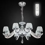 Подвесная люстра Citilux Eletto Montserrat EL338P08 Цвет плафонов белый Цвет арматуры хром от ImperiumLoft