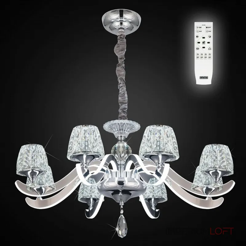 Подвесная люстра Citilux Eletto Montserrat EL338P08  Подвесная люстра Citilux Eletto Montserrat EL338P08