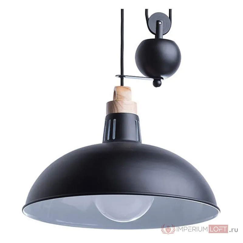 Подвесной светильник DeMarkt Хоф 497014601 Цвет плафонов черный от ImperiumLoft