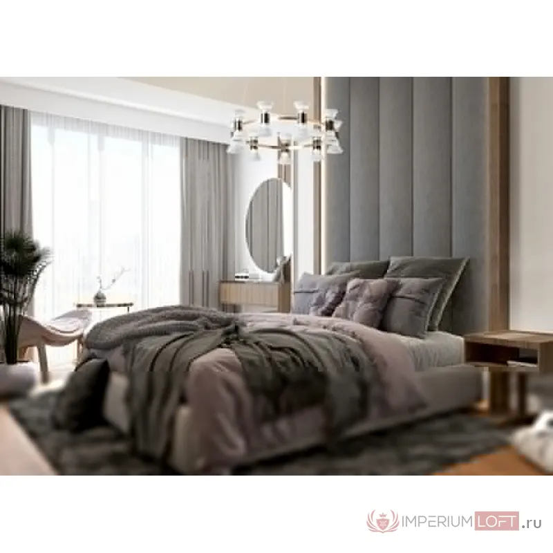 Подвесная люстра DeMarkt Вальтер 551012709 от ImperiumLoft