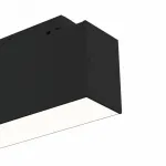 Накладной светильник Maytoni Track lamps TR012-2-7W3K-B Цвет арматуры черный Цвет плафонов черный