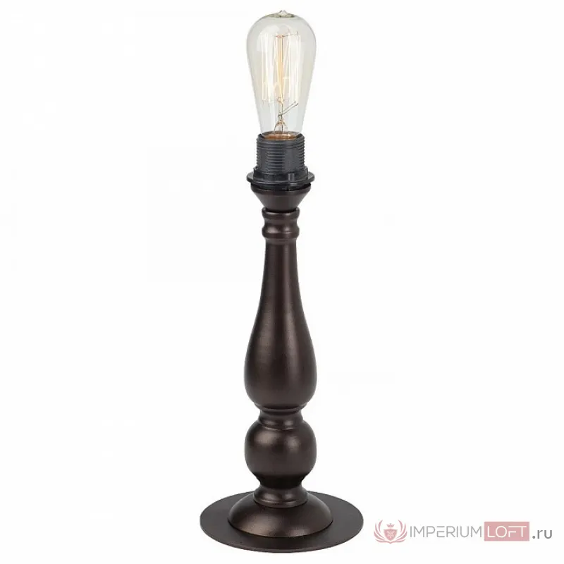 Настольная лампа декоративная Vitaluce V1657 V1660-8/1L Цвет арматуры черный Цвет плафонов кремовый от ImperiumLoft