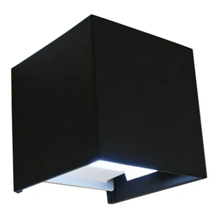 08585,19(3000K) Светильник КУБ черный w10x10 h10 Led 6w (3000K) IP65 от ImperiumLoft