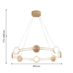 Подвесная люстра Favourite Yo-yo 4334-8P от ImperiumLoft