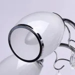 Люстра на штанге DeMarkt Грация 2 677010705 Цвет арматуры хром Цвет плафонов белый от ImperiumLoft
