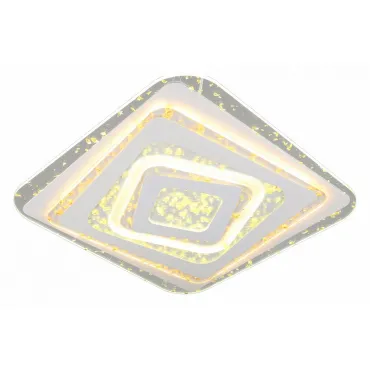 Накладной светильник Omnilux Vittuone OML-08737-182 Цвет арматуры белый Цвет плафонов прозрачный