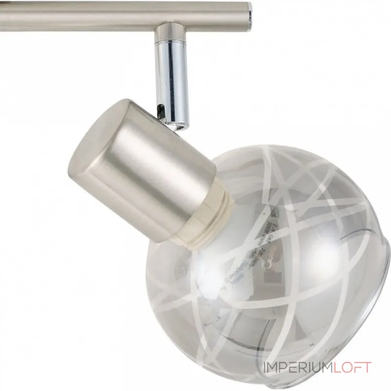 Спот TopLight Kristal TL1236Y-02SN Цвет арматуры никель Цвет плафонов серый