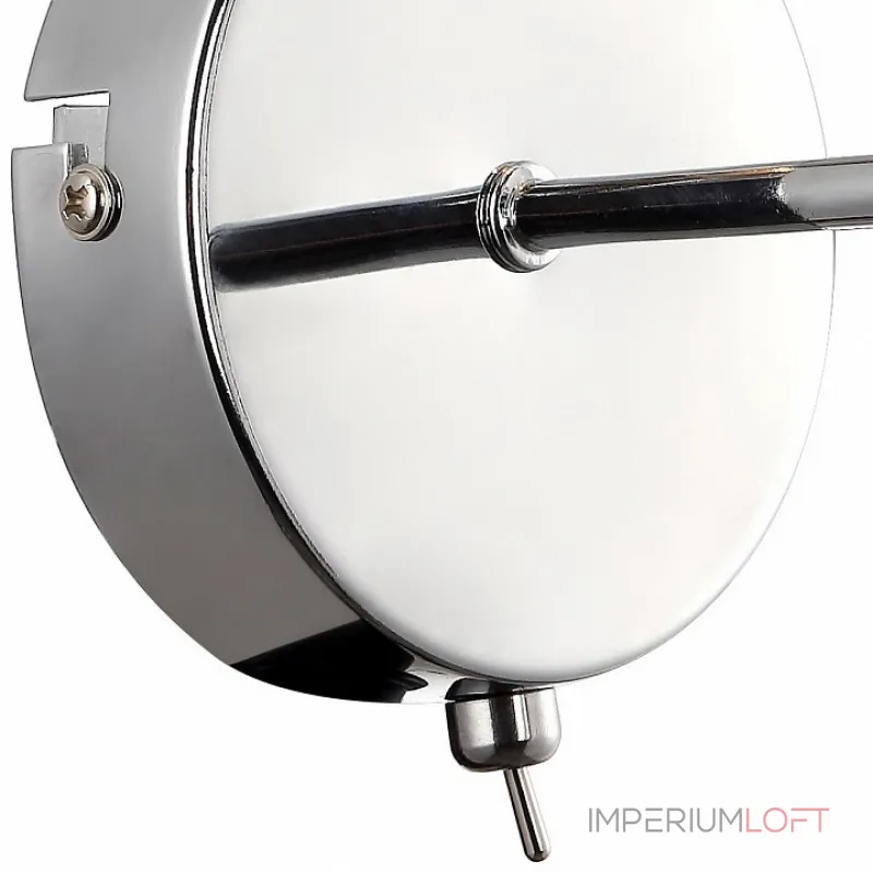Бра Arte Lamp Arancia A9276AP-1CC Цвет арматуры хром Цвет плафонов прозрачный