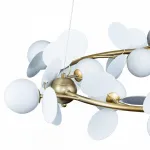 Подвесная люстра Loft it Matisse 10008/1050 white Цвет арматуры золото Цвет плафонов белый от ImperiumLoft