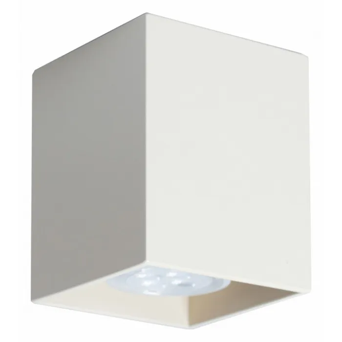 Накладной светильник TopDecor Tubo 8 SQ Tubo8 SQ P1 26 Цвет арматуры кремовый от ImperiumLoft