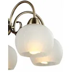 Подвесная люстра Arte Lamp Margo A9316LM-5AB Цвет арматуры бронза Цвет плафонов белый от ImperiumLoft