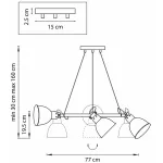 Подвесная люстра Lightstar Acrobata 761164 