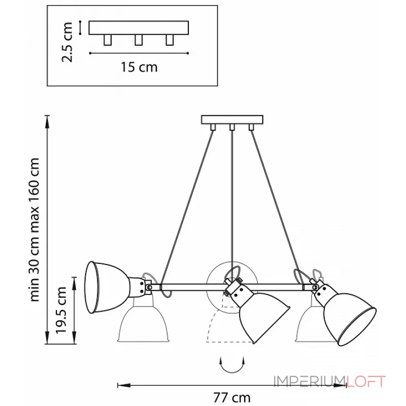 Подвесная люстра Lightstar Acrobata 761164 