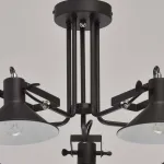 Люстра на штанге MW-Light Даунтаун 3 691010805 Цвет арматуры черный Цвет плафонов черный от ImperiumLoft