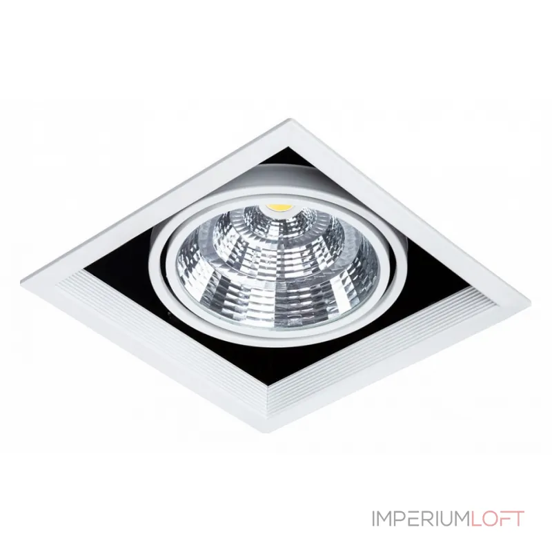 Встраиваемый светильник Arte Lamp Merga A8450PL-1WH Цвет арматуры Белый Встраиваемый светильник Arte Lamp Merga A8450PL-1WH Цвет арматуры Белый