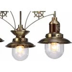 Потолочная люстра Arte Lamp Sailor A4524PL-3AB Цвет арматуры бронза Цвет плафонов прозрачный от ImperiumLoft