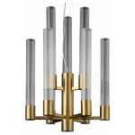 Подвесная люстра ST-Luce Terni SL1229.303.09 Цвет арматуры желтый Цвет плафонов неокрашенный